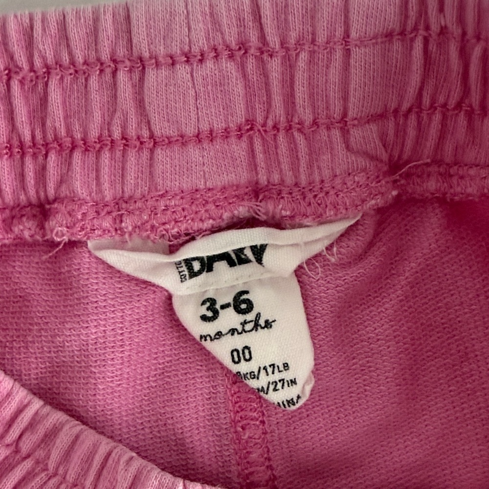 Pink, blue and Gray Kids Shorts 6-9 months - Picture 7 of 8